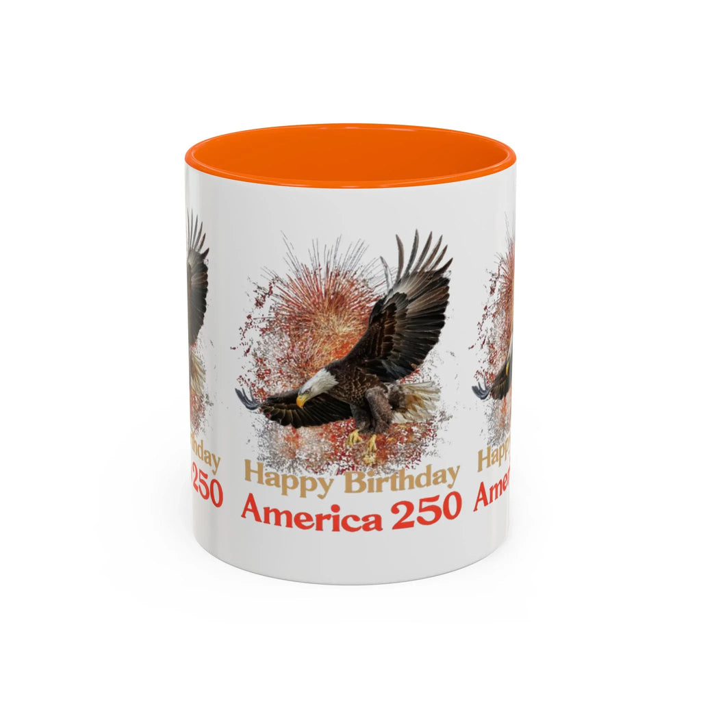 Accent Coffee Mug (11, 15oz) - 250 USA Celebration