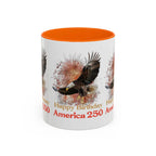 Accent Coffee Mug (11, 15oz) - 250 USA Celebration