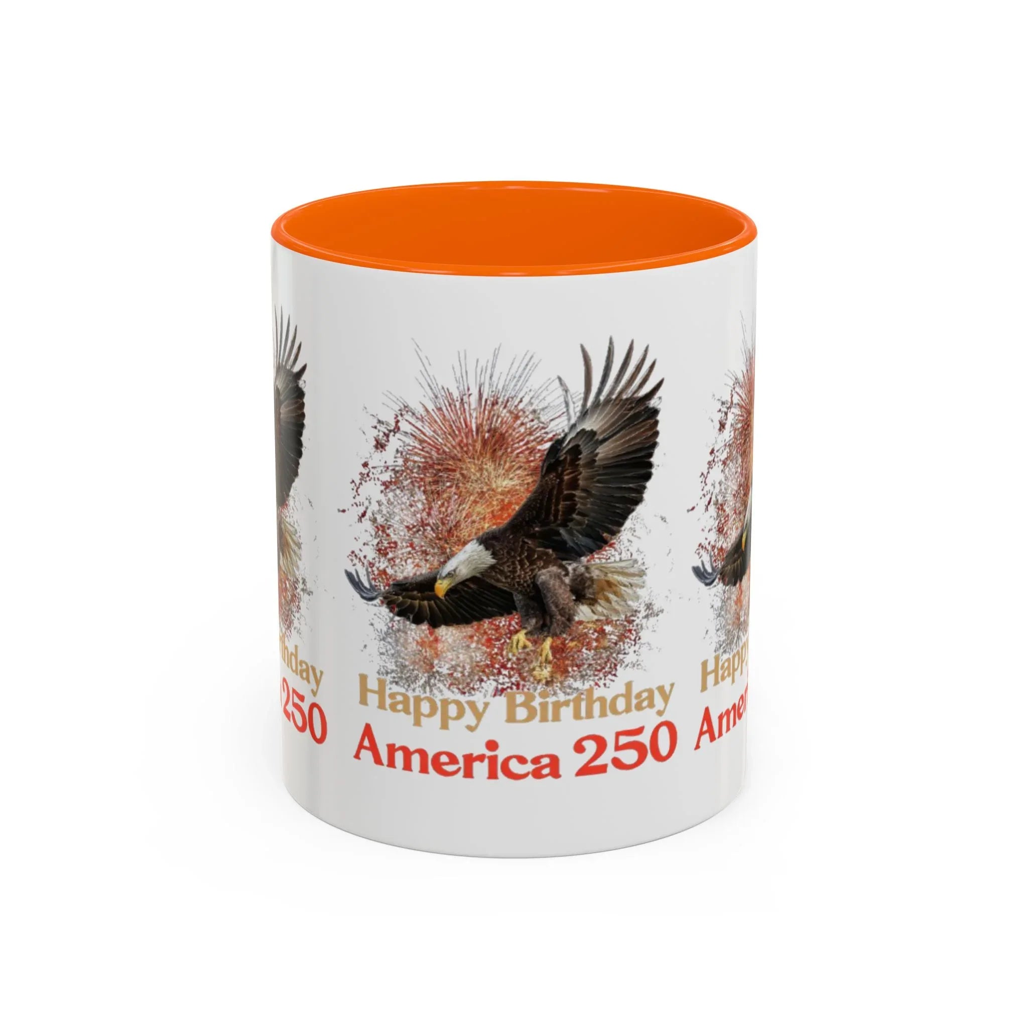 Accent Coffee Mug (11, 15oz) - 250 USA Celebration