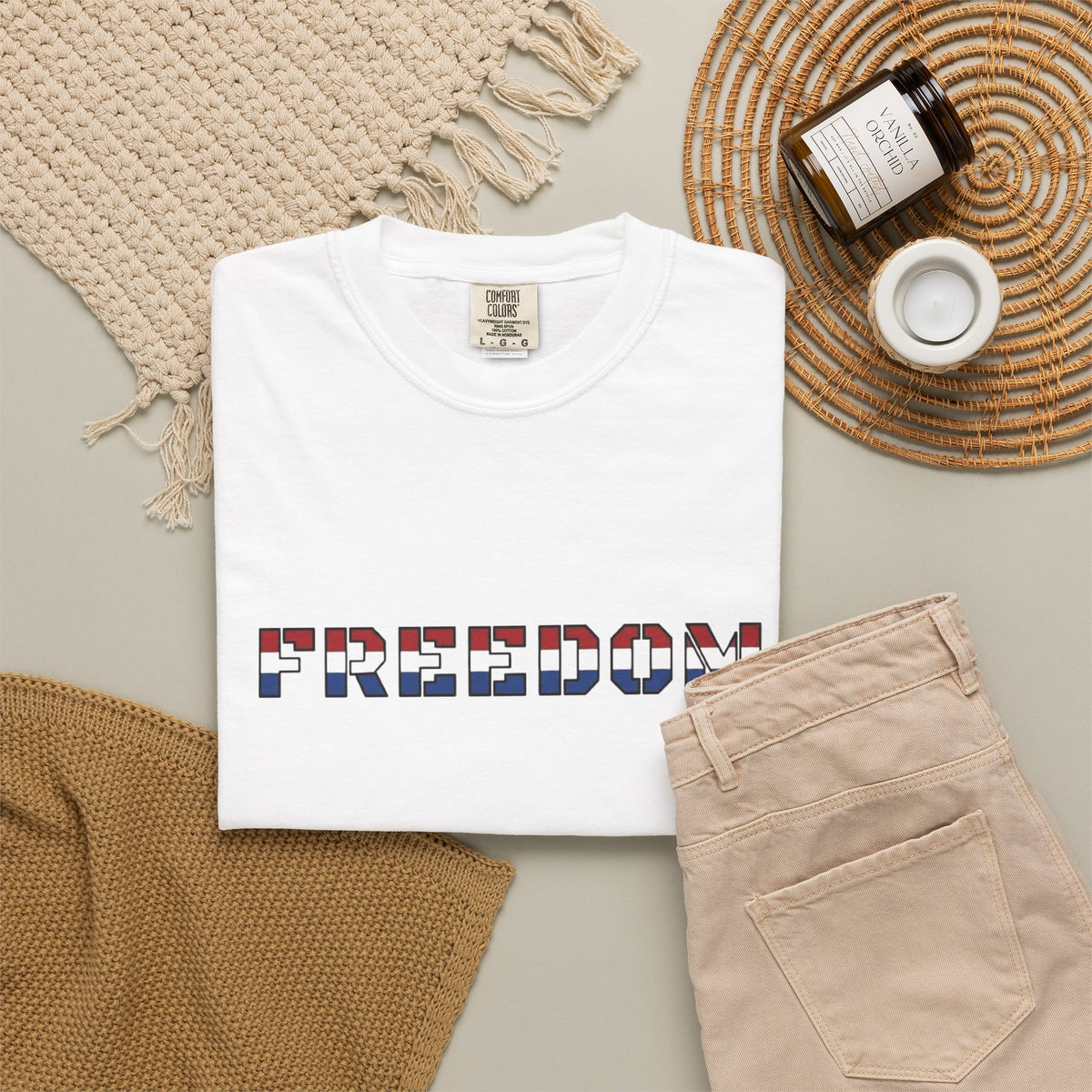 Freedom Graphic Tee | Men's USA Patriotic Shirt