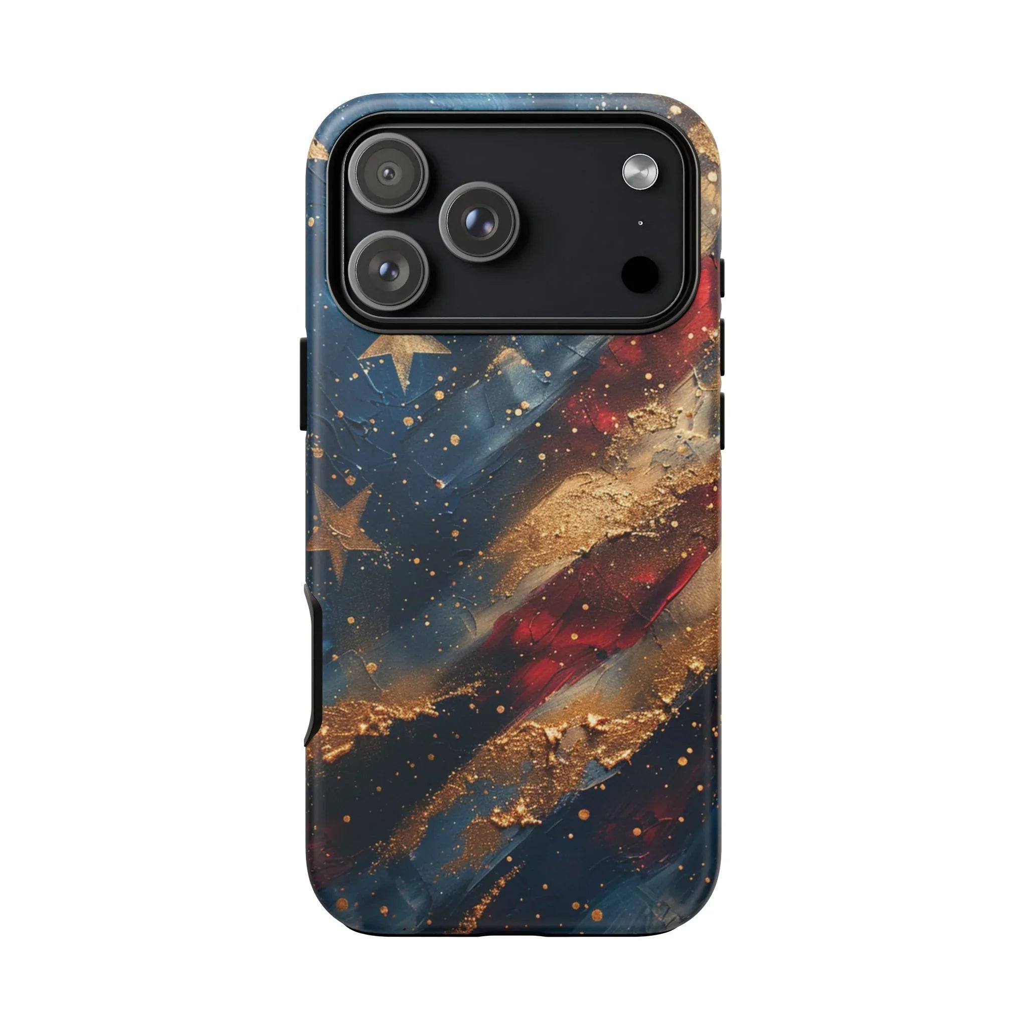 Patriotic Phone Case, Tough Cases with American Flag Design, Stylish Phone Accessories, USA Pride Gift, Durable Cases for All Occasions - 250 USA Celebration