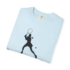 Calm Under Pressure Tennis Player T-shirt | Tennis Graphic Tee - 250 USA Celebration
