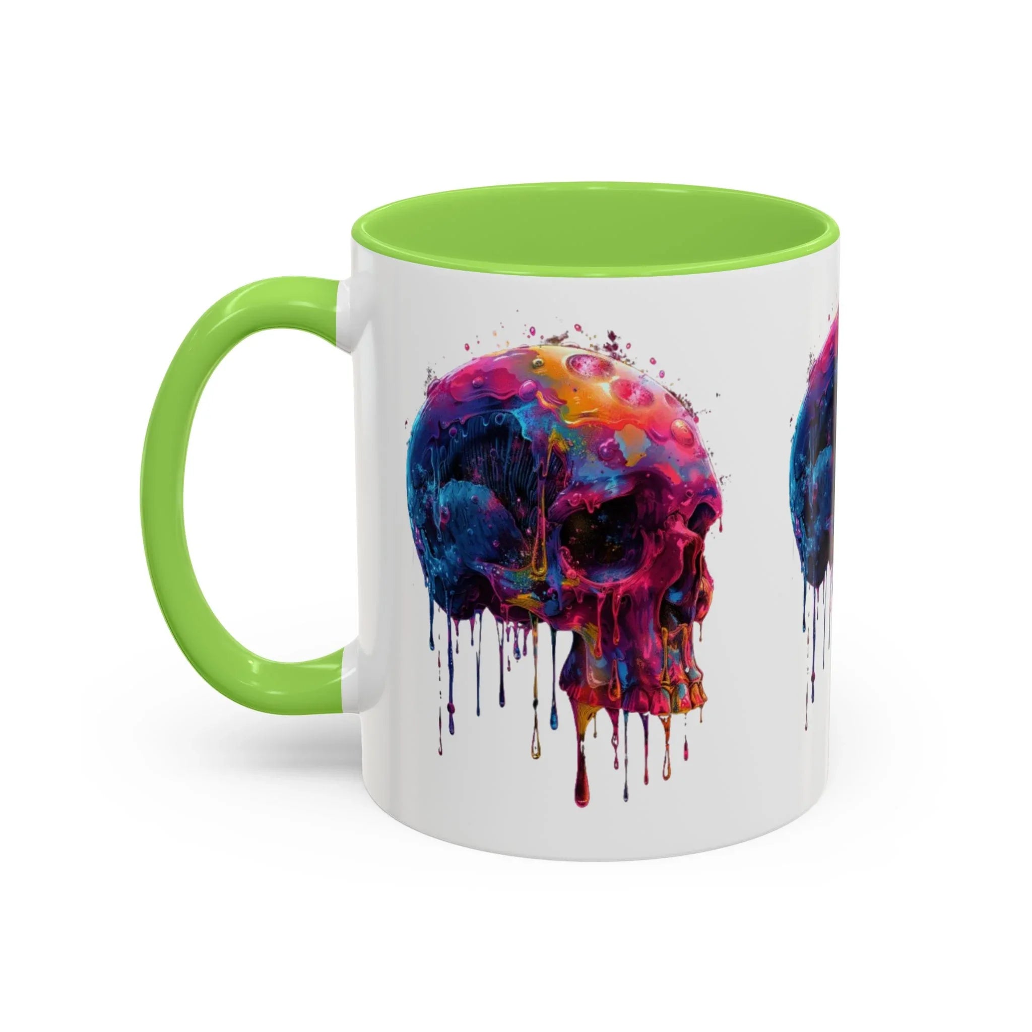 Psychedelic Third Eye Mug | Glowing Mushrooms, Melting Doves, Neon Lava Art - 250 USA Celebration