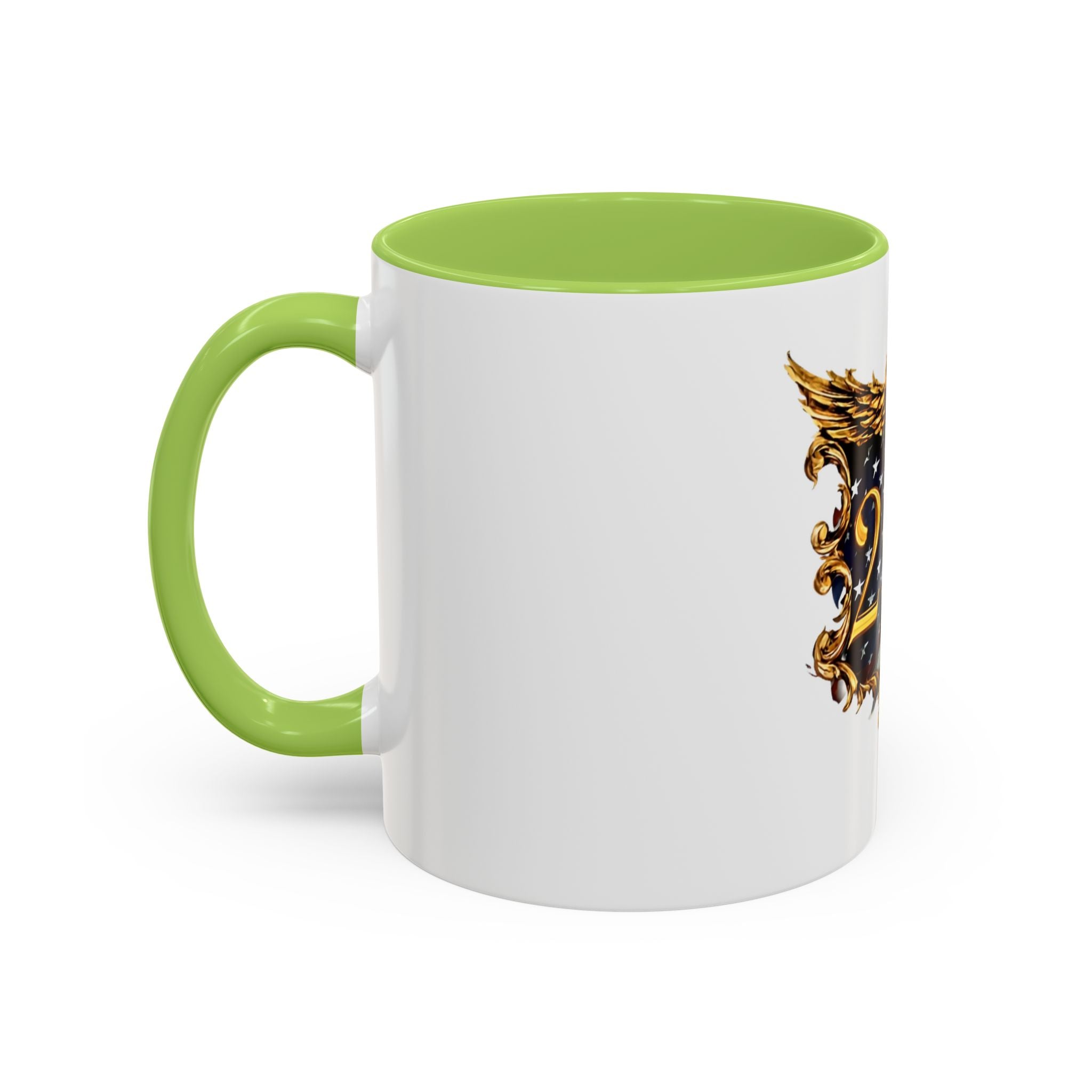 250th Anniversary American Flag Accent Coffee Mug — Patriotic 250th Year Anniversary Celebration Gift