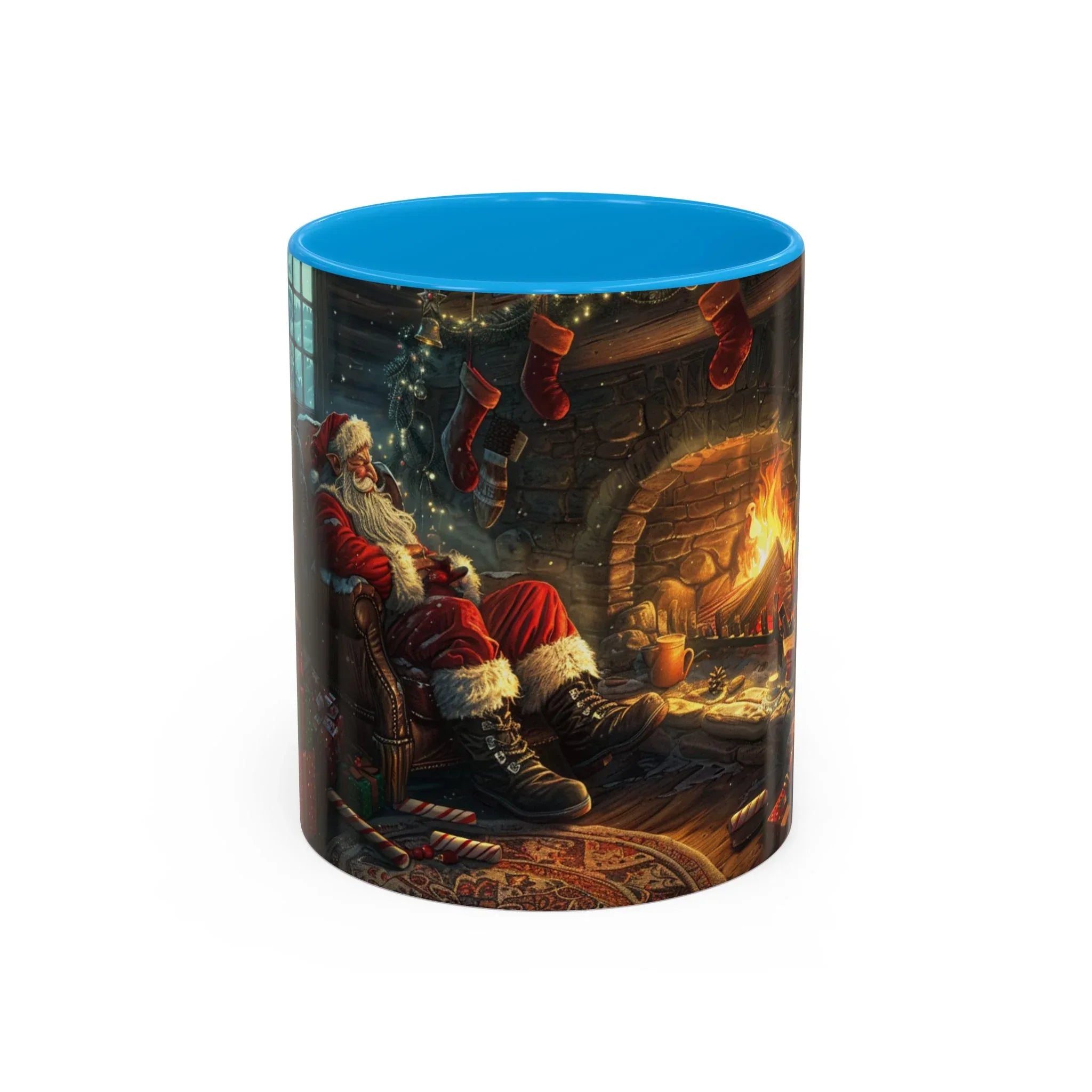 Cozy Christmas Mug - Perfect for Holiday Gatherings, Gift Ideas, Winter Warmth, Seasonal Decor, Personalized Holiday Gifts - 250 USA Celebration