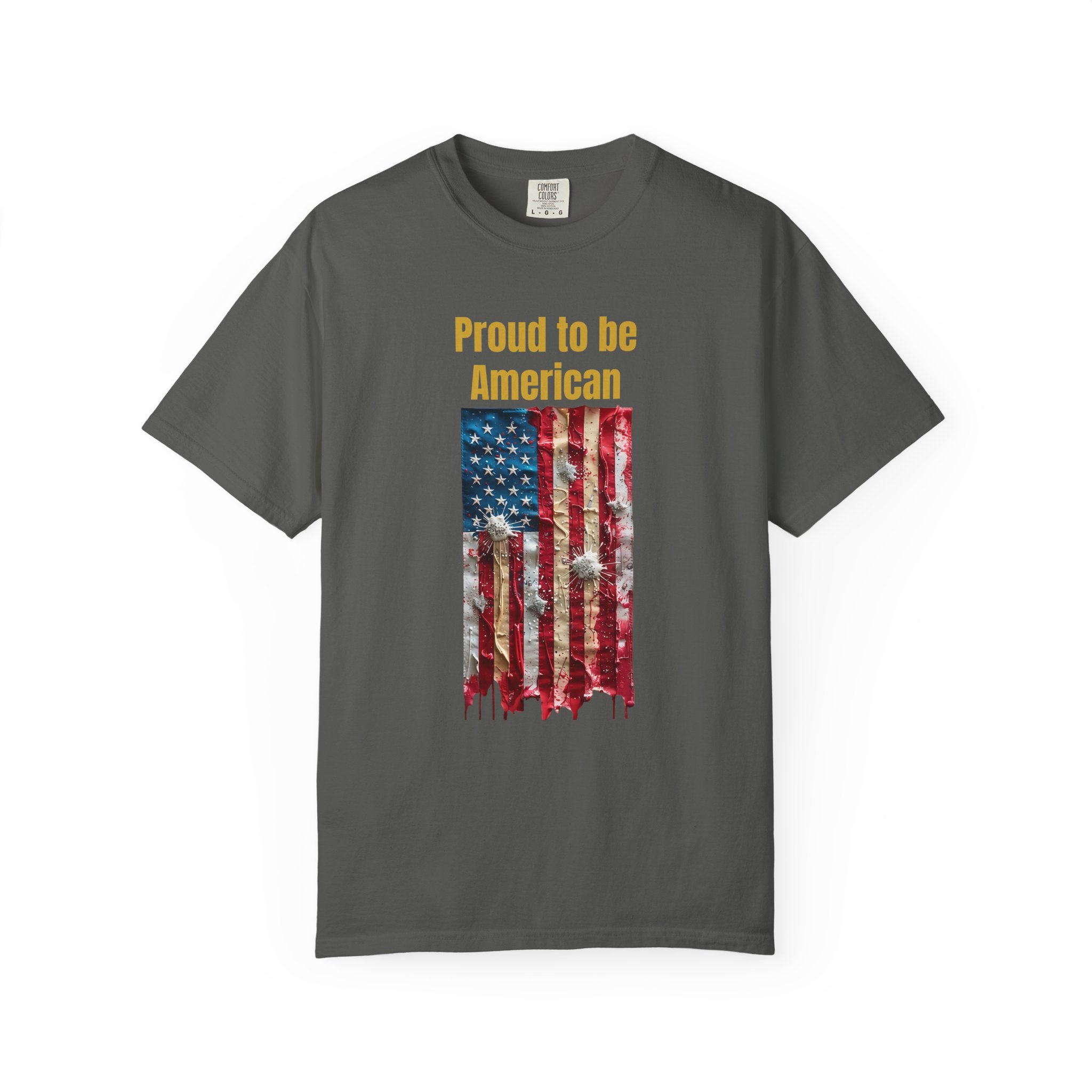 Official 250th Distressed Flag Patriotic Tee
