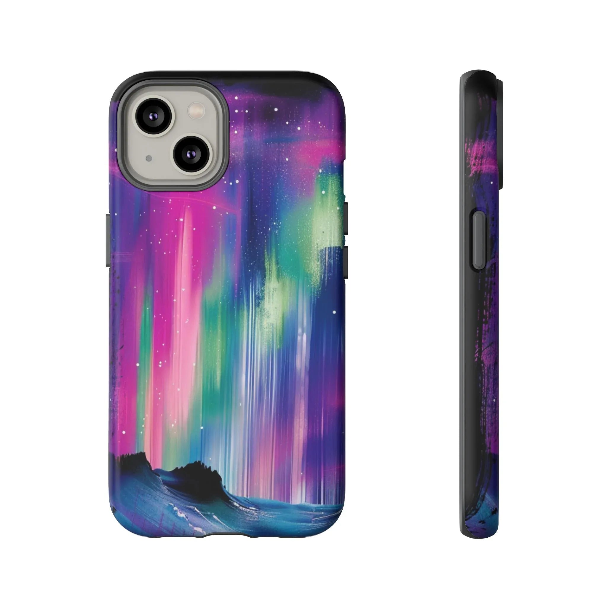 Aurora Borealis Phone Case | Tough iPhone Case, Northern Lights Sky - 250 USA Celebration