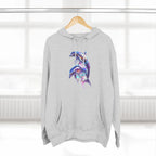Colorful Peace Sign Floral Skull Hoodie | Psychedelic Peace Skull - 250 USA Celebration