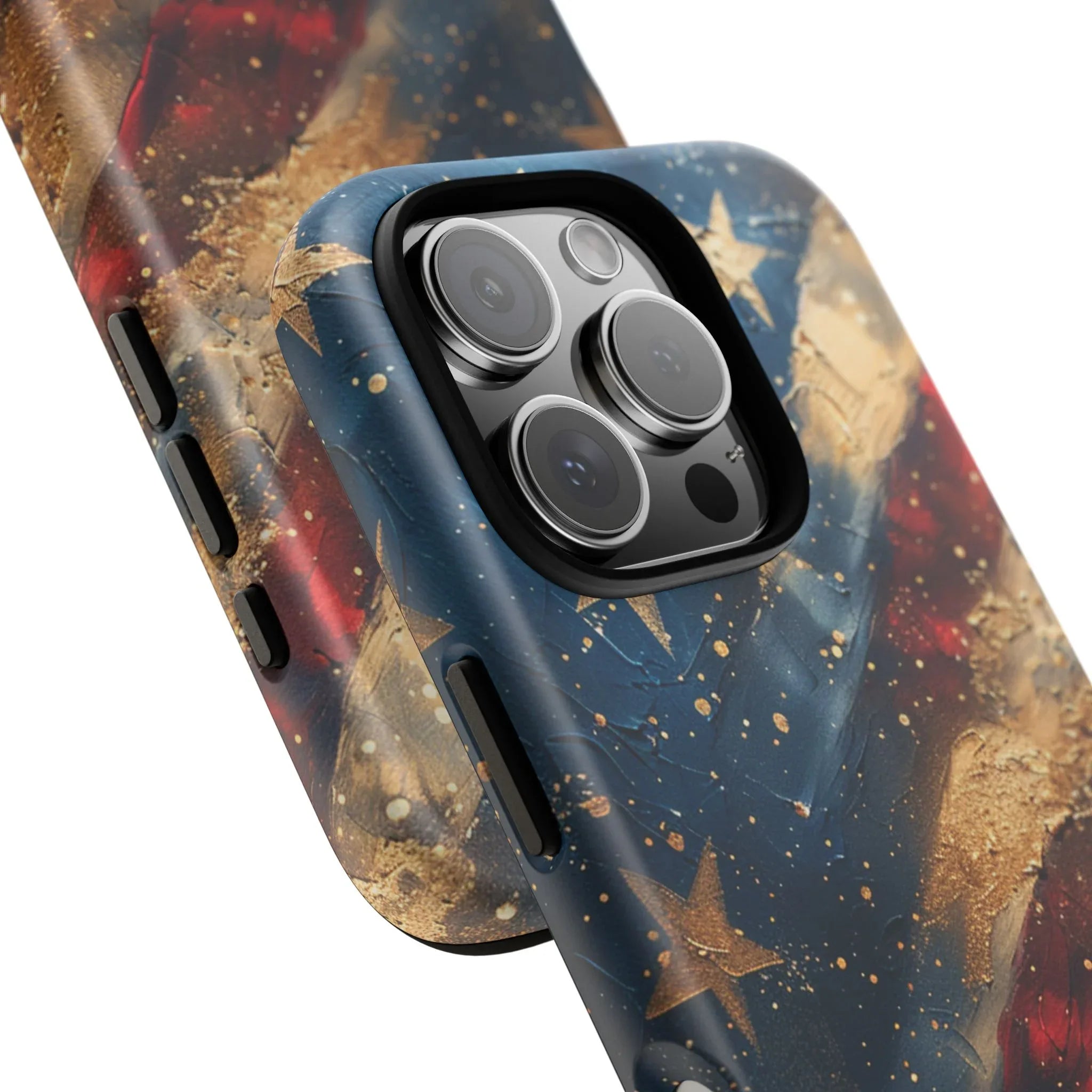 Patriotic Phone Case, Tough Cases with American Flag Design, Stylish Phone Accessories, USA Pride Gift, Durable Cases for All Occasions - 250 USA Celebration