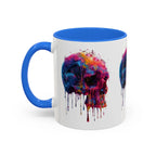 Psychedelic Third Eye Mug | Glowing Mushrooms, Melting Doves, Neon Lava Art - 250 USA Celebration