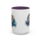 American Bald Eagle watercolor, Coffee Mug | Patriotic flag design - 250 USA Celebration