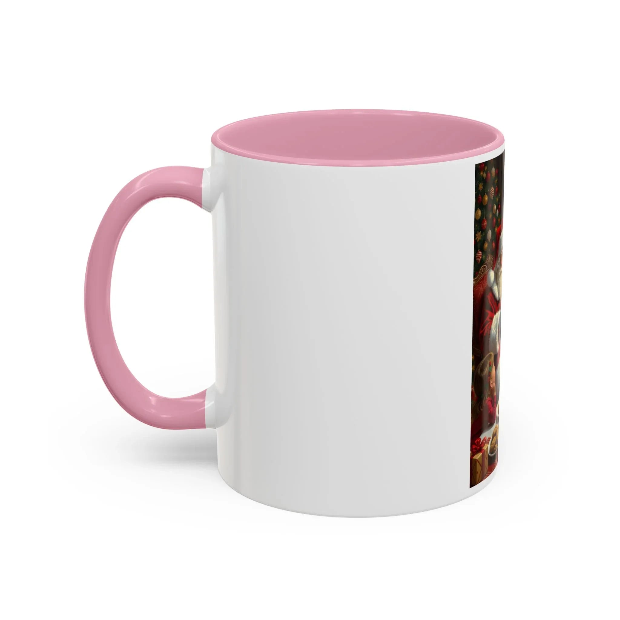 Christmas Santa Mug, Holiday Coffee Mug, Festive Drinkware, Cute Santa Cup, Winter Decor, Gift for Kids - 250 USA Celebration