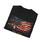 250th Anniversary American Flag T-Shirt – 1776–2026 Patriotic Fireworks Tee