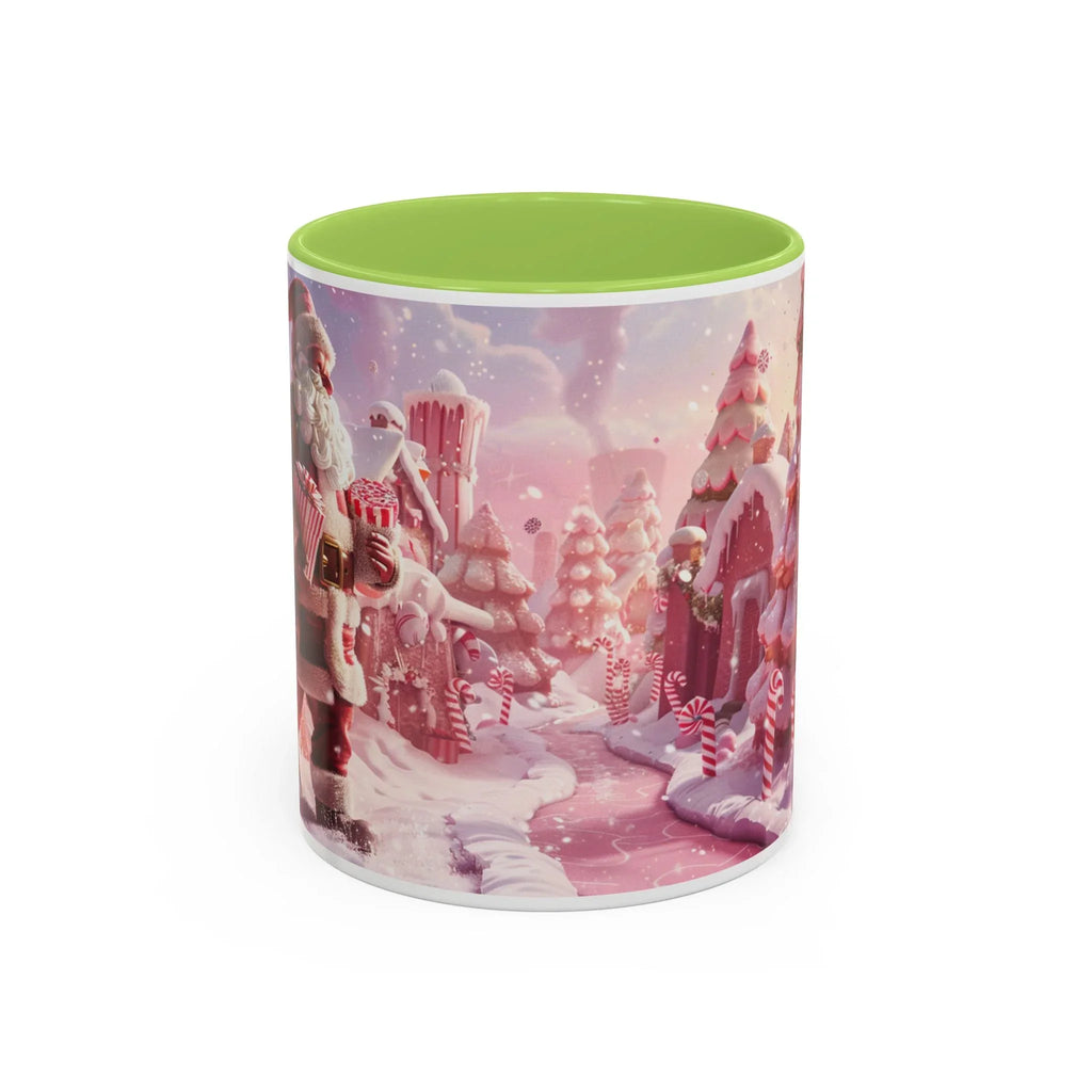 Festive Christmas Coffee Mug, Holiday Gift, Winter Wonderland Mug, Santa Mug, Seasonal Decor, Hot Cocoa Cup - 250 USA Celebration