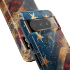 Patriotic Phone Case, Tough Cases with American Flag Design, Stylish Phone Accessories, USA Pride Gift, Durable Cases for All Occasions - 250 USA Celebration