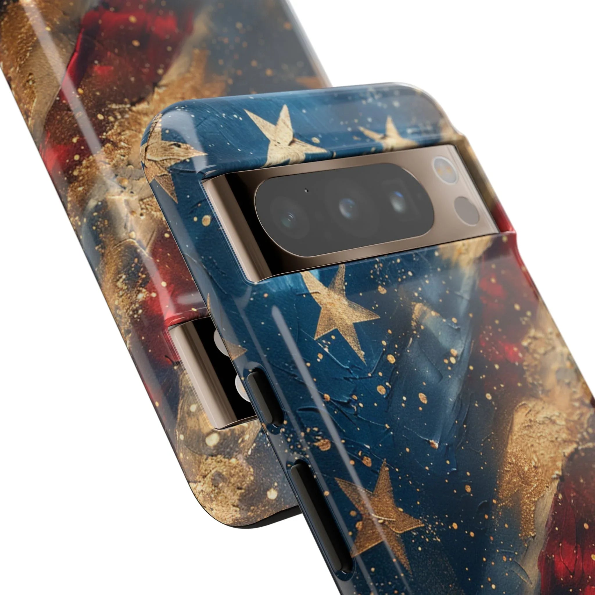 Patriotic Phone Case, Tough Cases with American Flag Design, Stylish Phone Accessories, USA Pride Gift, Durable Cases for All Occasions - 250 USA Celebration