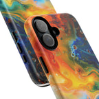 Abstract Colorful Swirl Phone Case | Tough Protective iPhone Cover - 250 USA Celebration