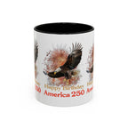 Accent Coffee Mug (11, 15oz) - 250 USA Celebration