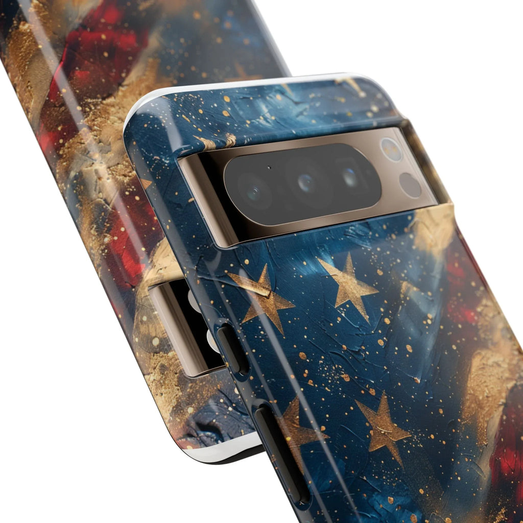 Distressed American Flag phone case | tough cases - 250 USA Celebration