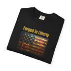 Forged in Liberty American Flag T-Shirt