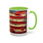 Colorful Mugs (11oz, 15oz) - 250 USA Celebration