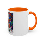 Festive Santa Coffee Mug, Christmas Mug, Holiday Gift Mug, Santa Claus Cup, Winter Decor - 250 USA Celebration