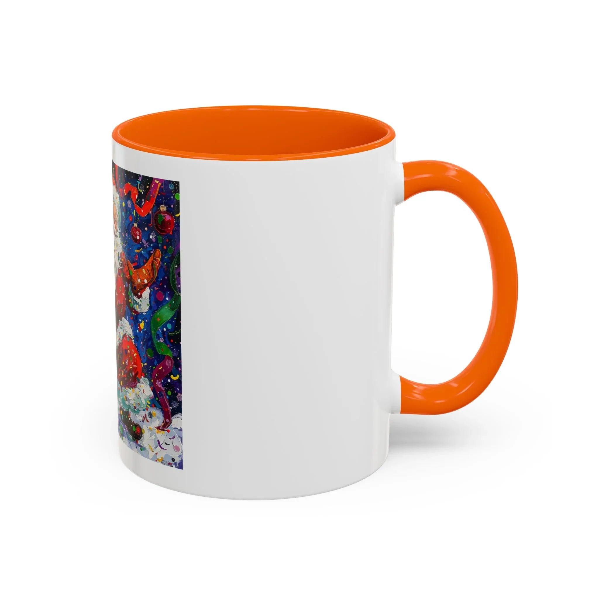 Festive Santa Coffee Mug, Christmas Mug, Holiday Gift Mug, Santa Claus Cup, Winter Decor - 250 USA Celebration