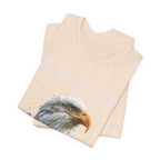 America First Eagle T-Shirt – Patriotic Bald Eagle Tee