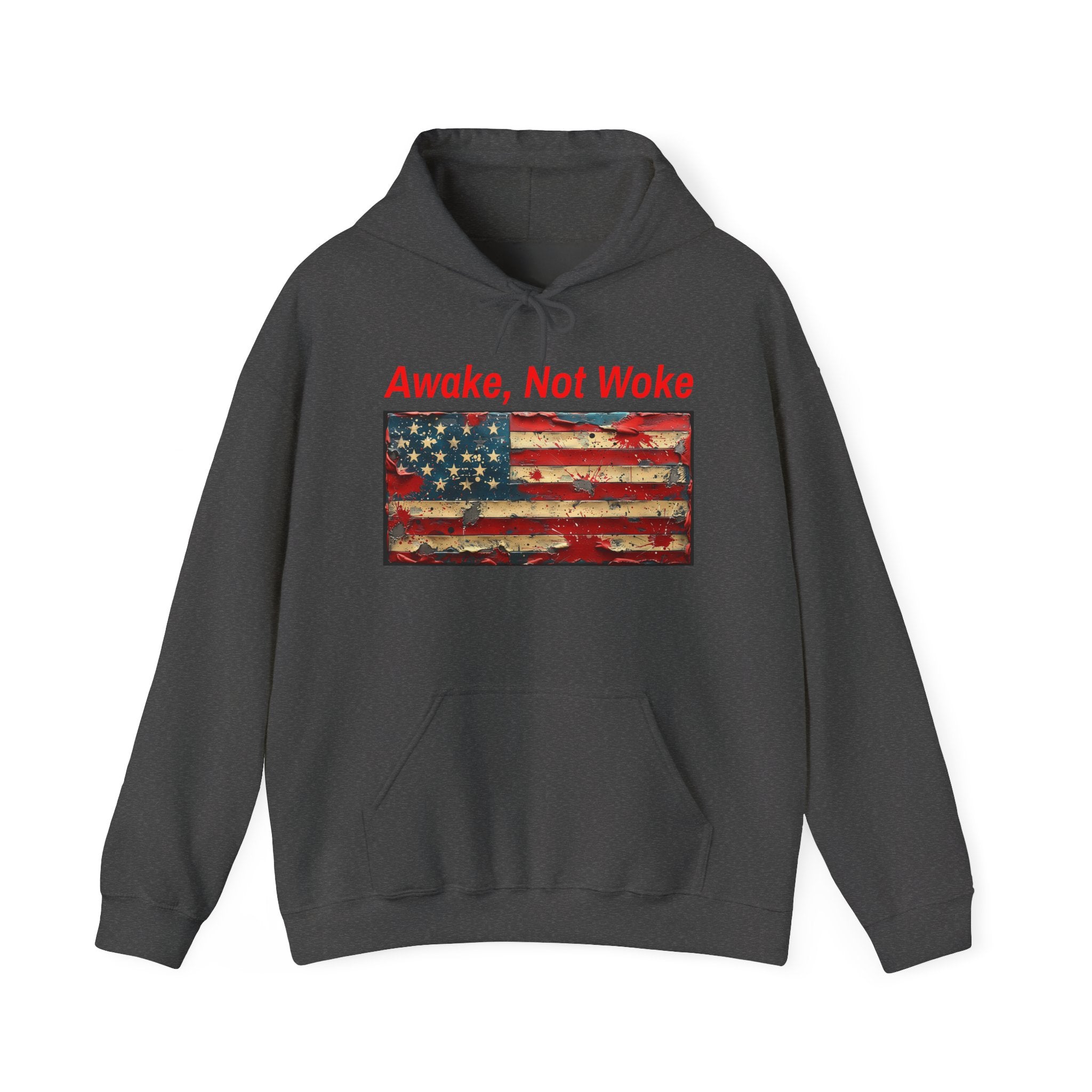 Awake Not Woke Hoodie | Political Statement Sweatshirt