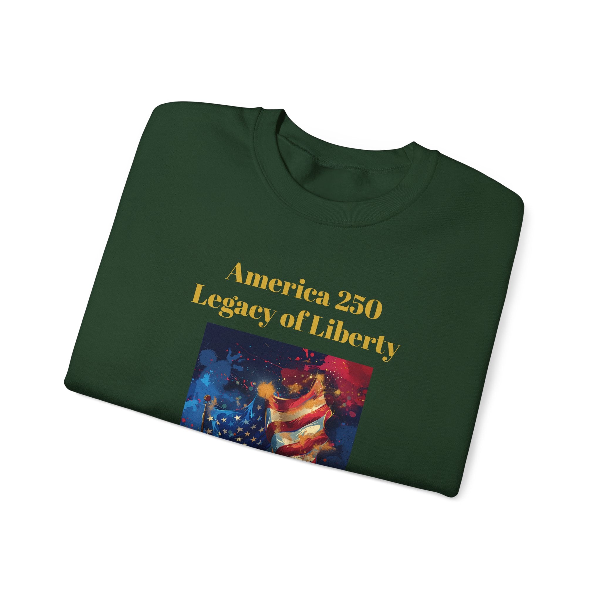 America 250 Years Legacy of Liberty Crewneck Sweatshirt