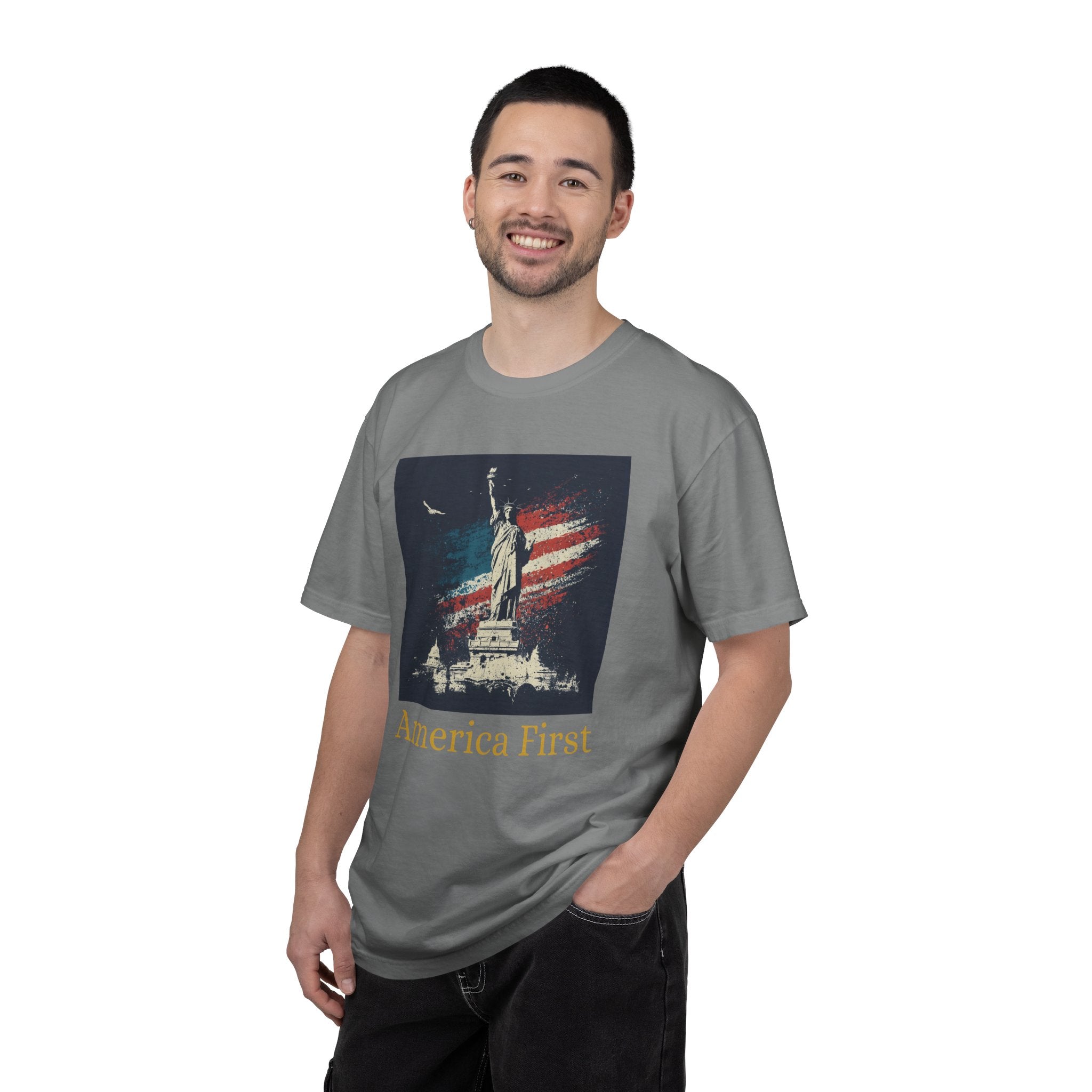 Official 250th Anniversary America First Eagle T-shirt