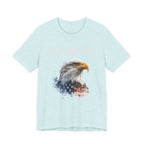 America First Eagle T-Shirt – Patriotic Bald Eagle Tee