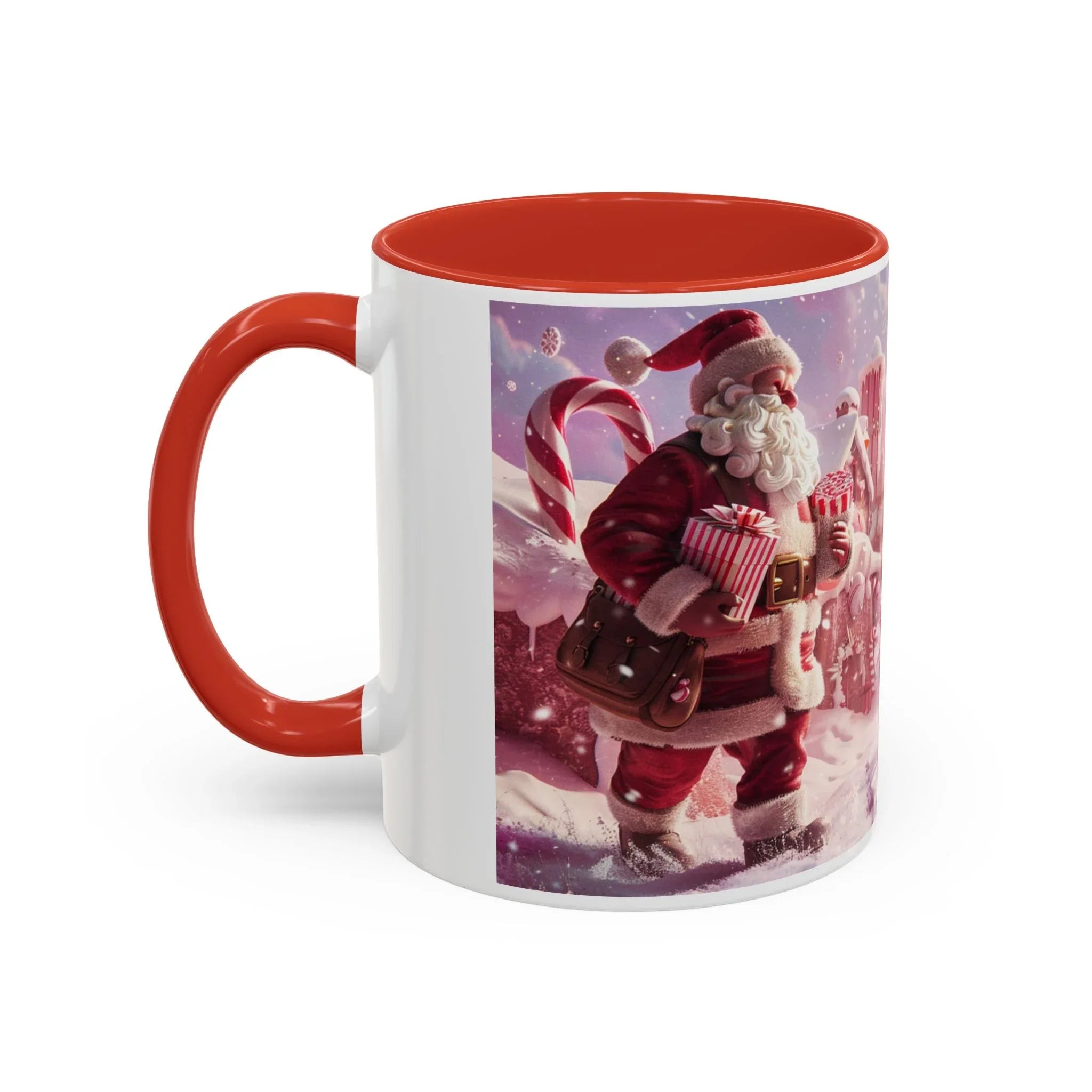 Festive Christmas Coffee Mug, Holiday Gift, Winter Wonderland Mug, Santa Mug, Seasonal Decor, Hot Cocoa Cup - 250 USA Celebration