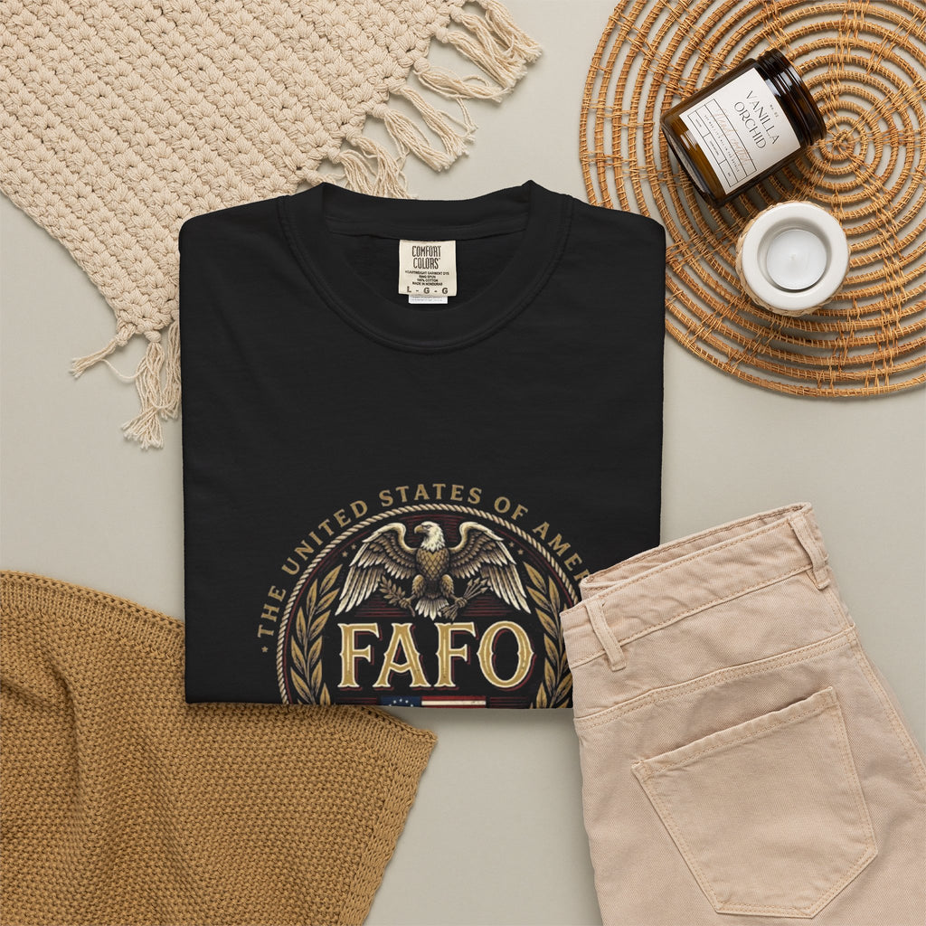 FAFO Eagle T-Shirt | Patriotic Graphic Tee | 1776 Freedom Gear