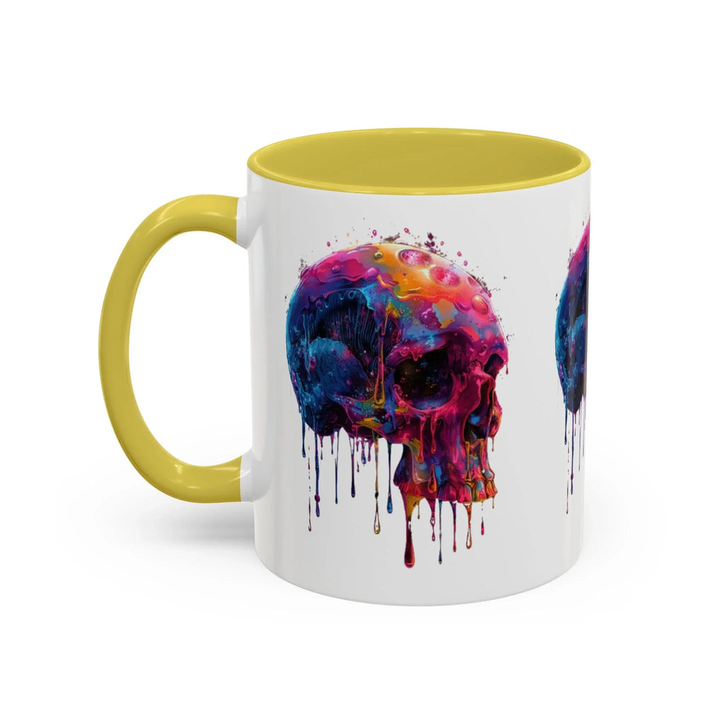 Psychedelic Third Eye Mug | Glowing Mushrooms, Melting Doves, Neon Lava Art - 250 USA Celebration