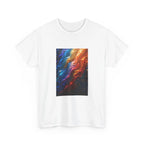 Colorful Nebula Galaxy Art Tee | Cosmic Space Painting T-Shirt - 250 USA Celebration