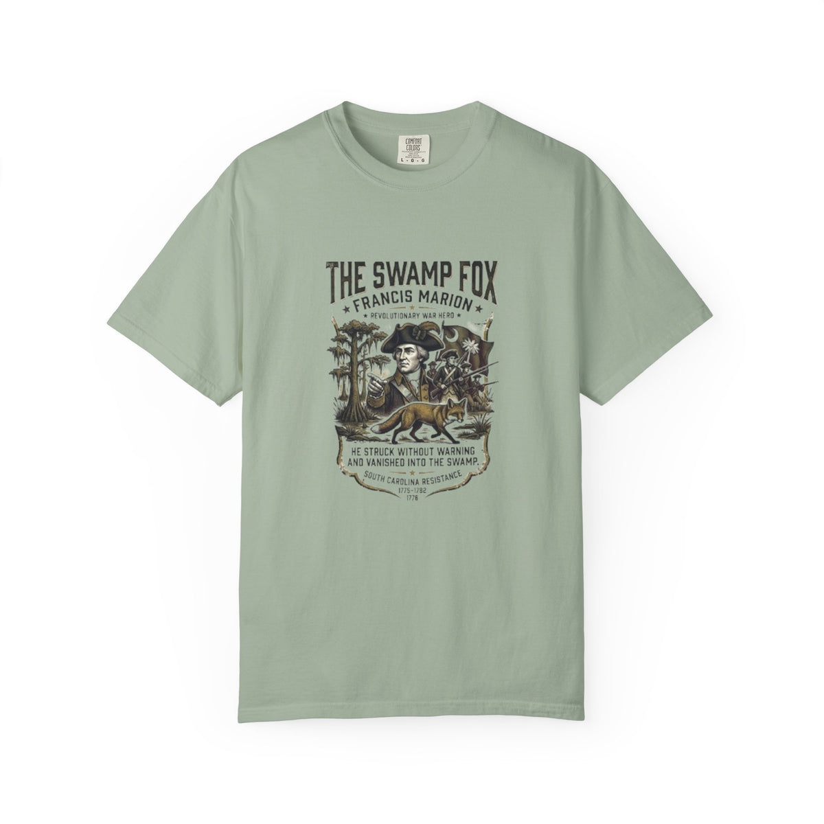 Swamp Fox Francis Marion 1776 Patriotic T-Shirt