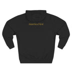 America First Fleece Hoodie — Patriotic 1776–2026