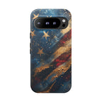 Distressed American Flag phone case | tough cases - 250 USA Celebration