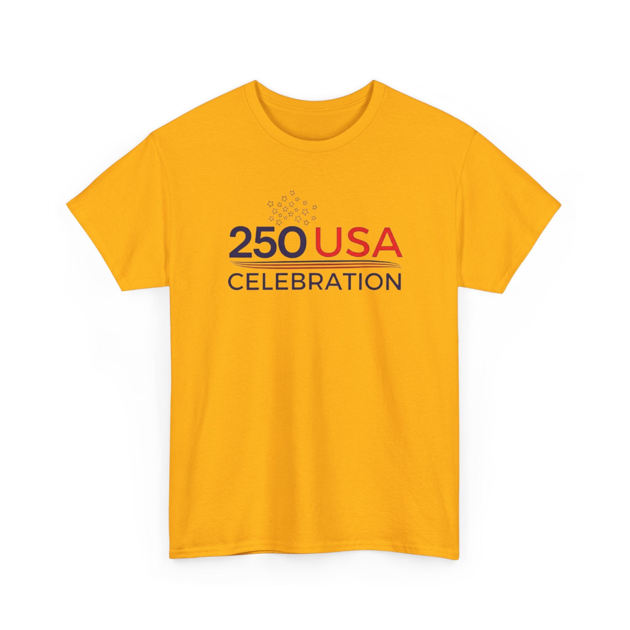 America 250 Tee Shirt | Official 250th Anniversary Edition - 250 USA Celebration Chest Logo Tee | Fourth of July Americana T-Shirt