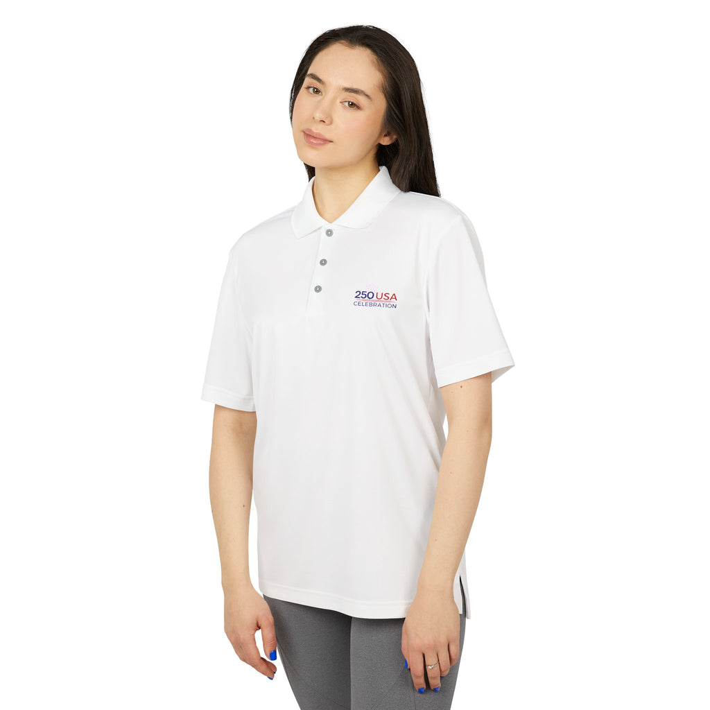 Performance Polo — 250 USA Foundation Embroidered Golf Shirt