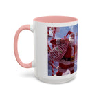 Festive Santa Mug, Holiday Coffee Cup, Christmas Gift for Coffee Lovers, Winter Wonderland Decor, Seasonal Tea Cup - 250 USA Celebration