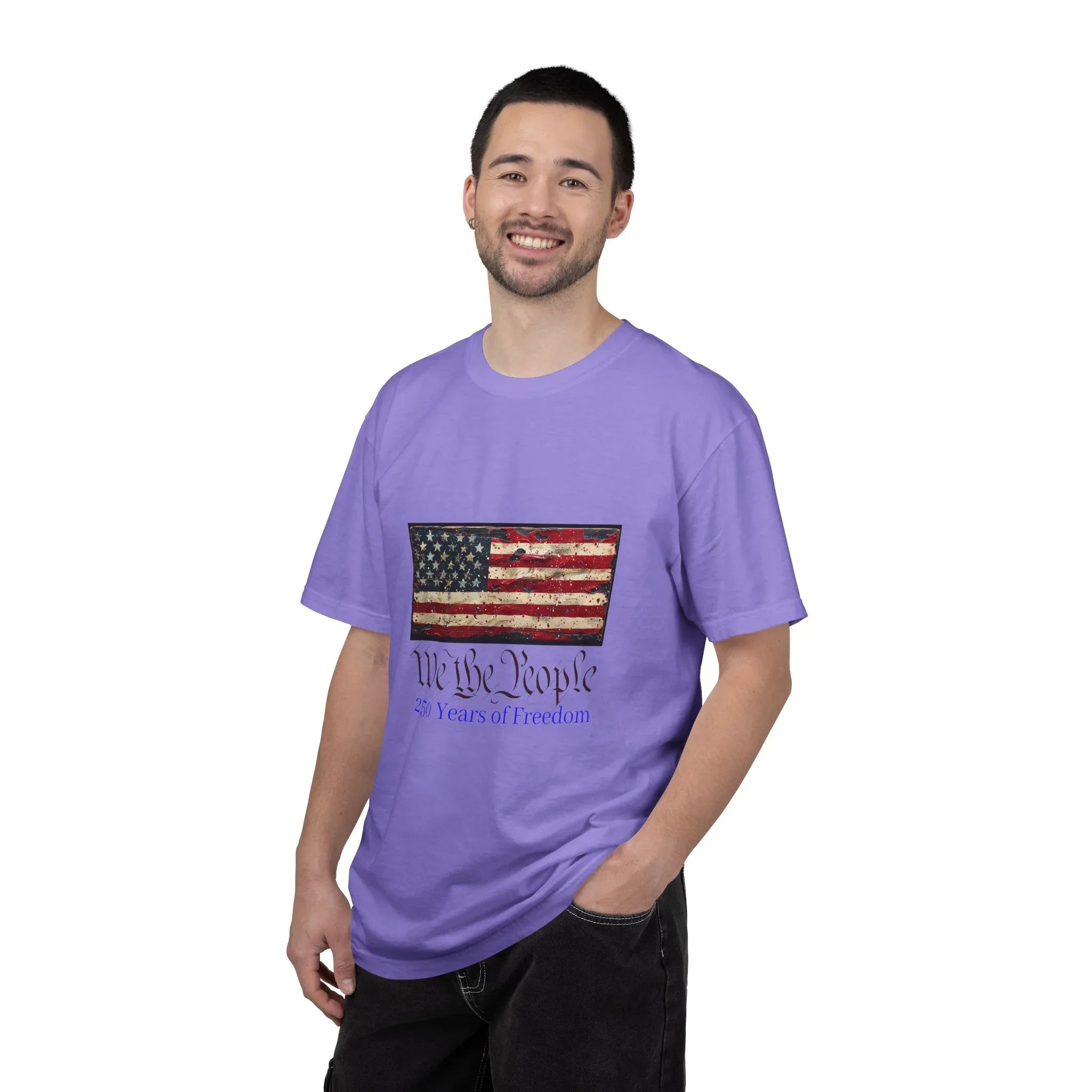 We the People American Flag T-Shirt | 250 Years of Freedom - 250 USA Celebration