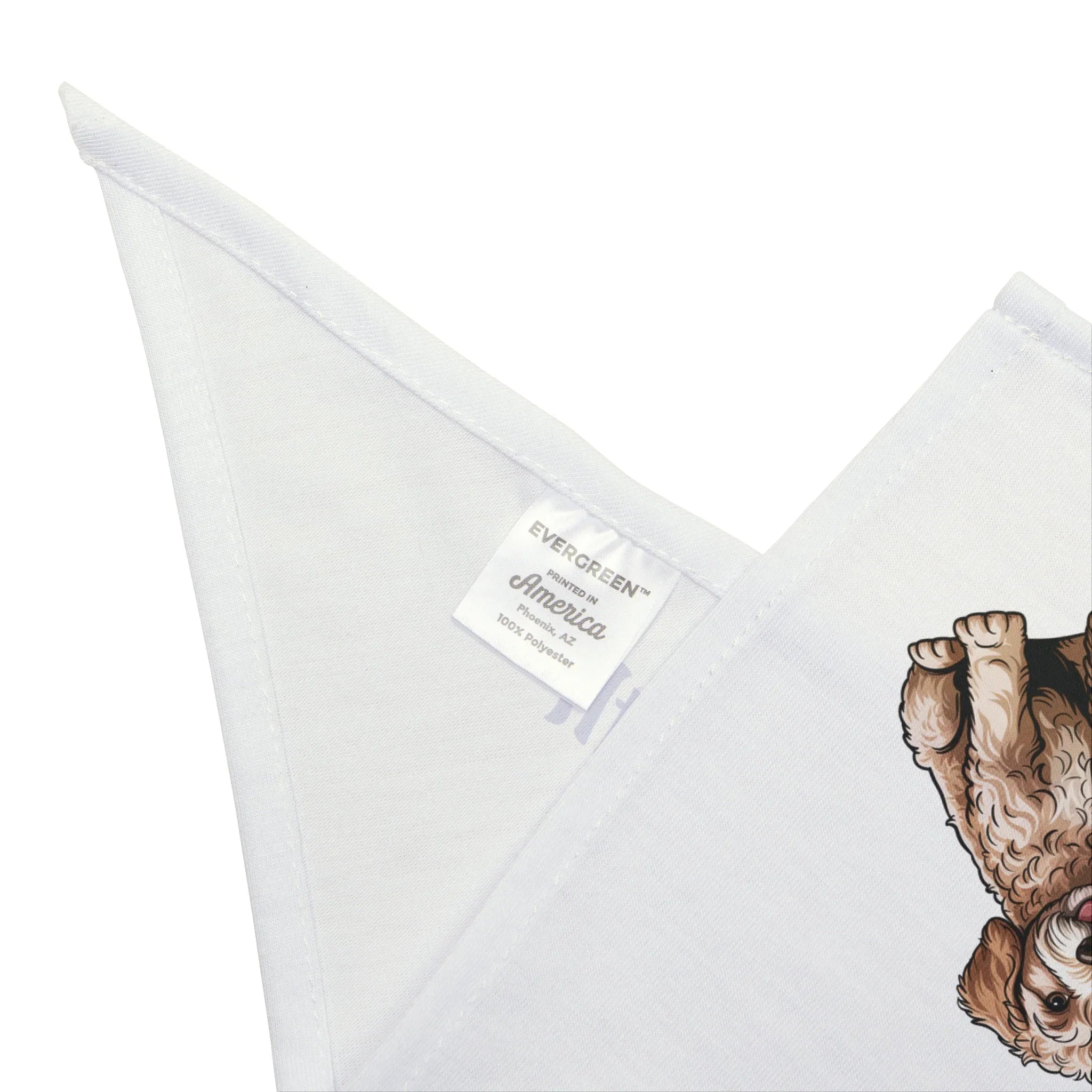 Pet Bandana, Dog Lovers Gift, Puppy Neckwear, Animal Print Accessory, Pet Owner Present - 250 USA Celebration