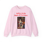 Christmas Magic Sweatshirt, Holiday Crewneck, Cozy Winter Apparel, Unisex Gift for Christmas, Believe in the Magic of Christmas! - 250 USA Celebration