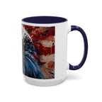 Patriotic Eagle Coffee Mug - Bold American Bald Eagle Art (11/15oz)