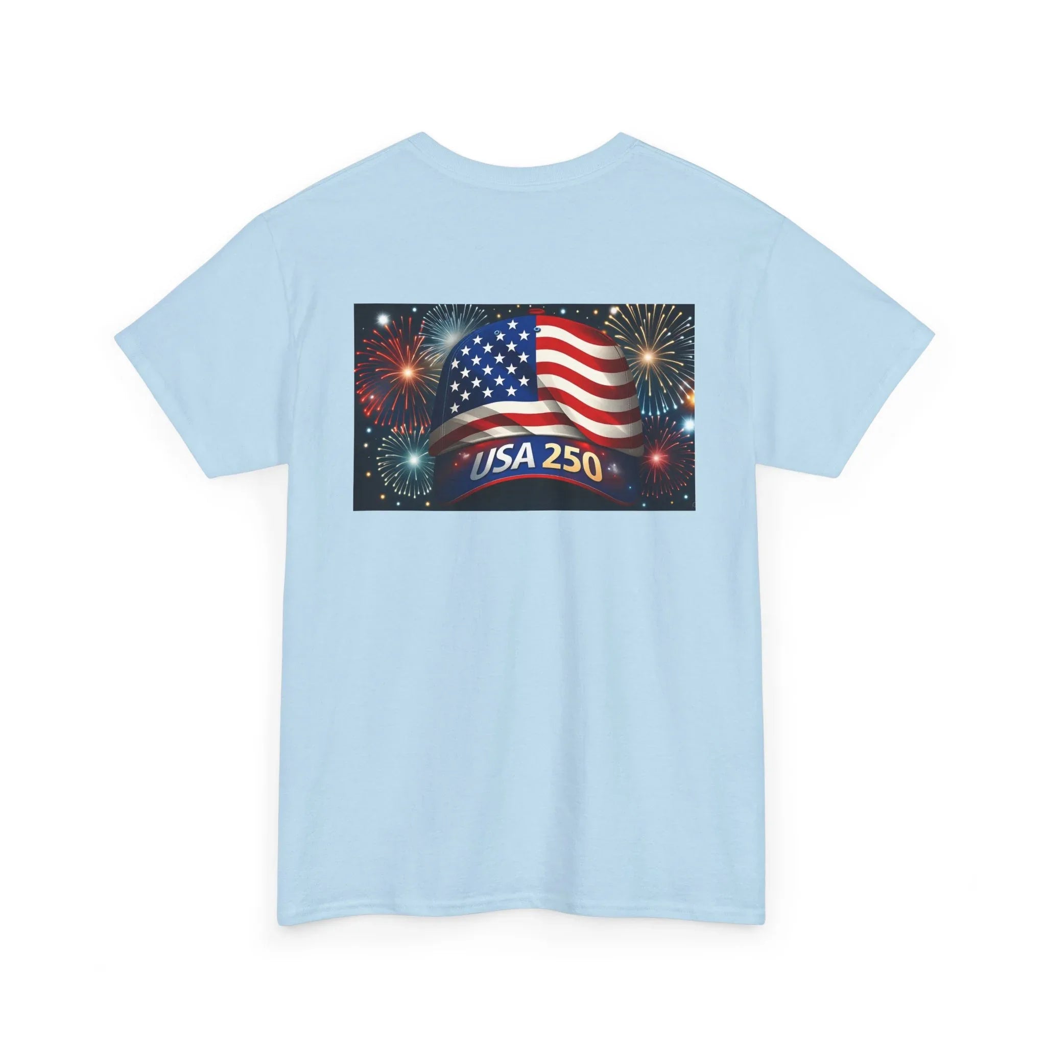 250th Anniversary USA Tee, 250 Years of Freedom, Patriotic Baseball Cap, American, American Patriotic, USA Apparel, Flag T-Shirts - 250 USA Celebration