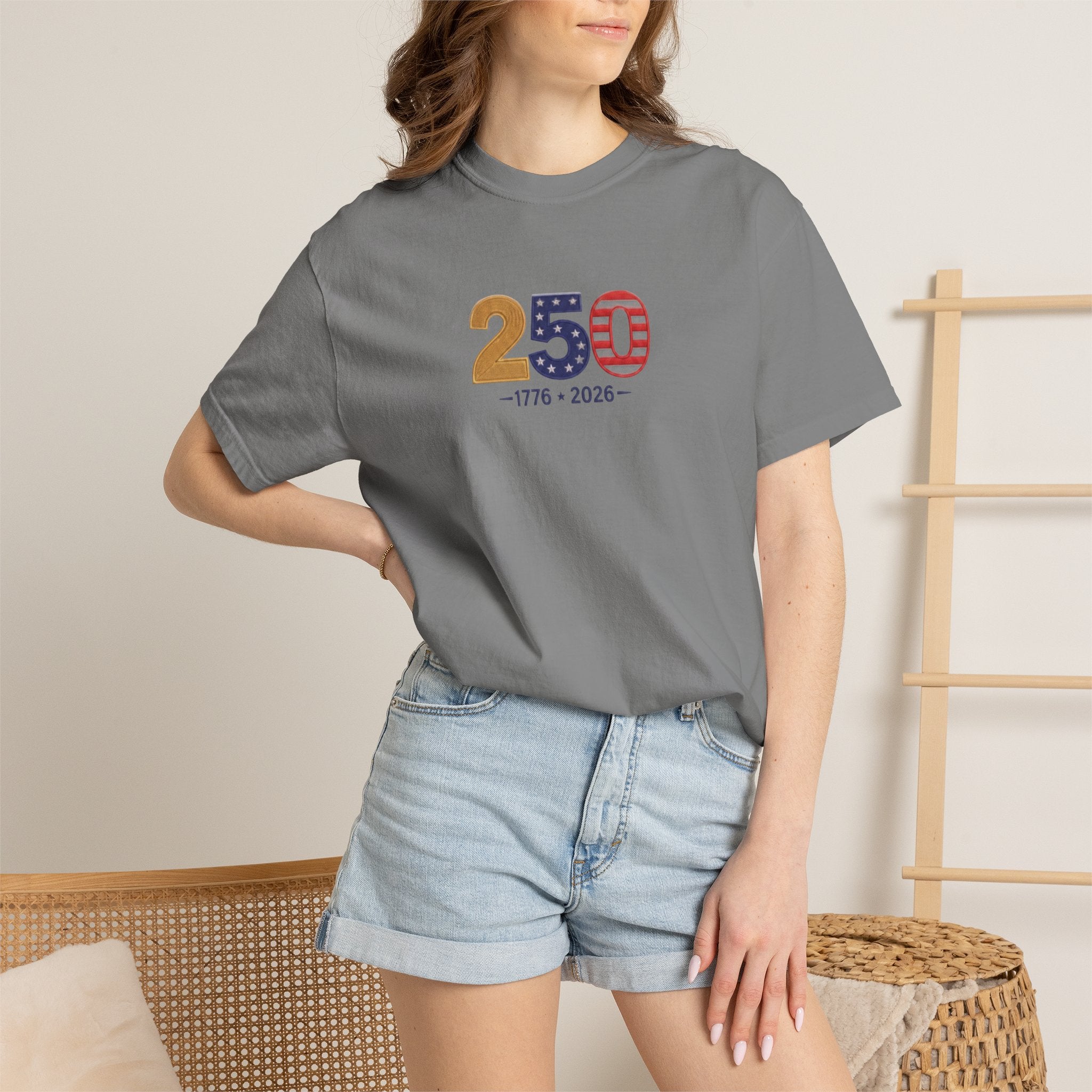 Official 250th Gold Anniversary Tee Dual-Sided