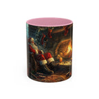 Cozy Christmas Mug - Perfect for Holiday Gatherings, Gift Ideas, Winter Warmth, Seasonal Decor, Personalized Holiday Gifts - 250 USA Celebration