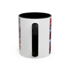 Coffee Mug, Festive Santa in Candy Wonderland, 11oz, 15oz, Tim Burton Style, Whimsical Holiday Cup, Christmas Gift, Hot Cocoa Mug - 250 USA Celebration